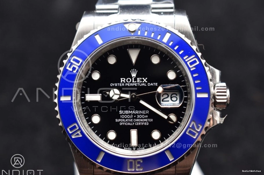 126619 464 DailyWear Cemirac Steel LB Blue Edition 41mm VSF VS Best Submariner 1:1 904L 0901